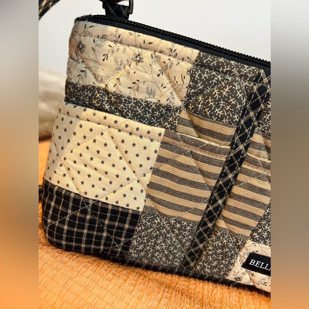Bella Taylor patchwork crossbody.